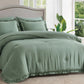 Eleanora Bed in a Bag Comforter Set w/ Ruffle Edge Trim