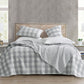 2/3-Piece Printed Lightweight Reversible Stone Washed Cotton Quilt Set