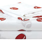 2-Pack Kids/Teens Sports Printed Fitted Sheet Set – 2 Fitted Sheets + 4 Pillowcases (No Flat Sheet)