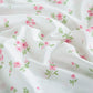 Printed Floral Microfiber Sheet Set with Deep Pocket