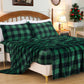 Lavish Extra Soft Microplush Fleece Velvety Bed Sheet Set