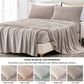 Lavish Extra Soft Microplush Fleece Velvety Bed Sheet Set