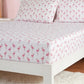 2-Pack Kids/Teens Sports Printed Fitted Sheet Set – 2 Fitted Sheets + 4 Pillowcases (No Flat Sheet)