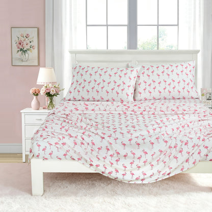 Kids/Teens Whimsical Fun Printed Soft Microfiber Sheet Set