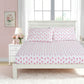 2-Pack Kids/Teens Sports Printed Fitted Sheet Set – 2 Fitted Sheets + 4 Pillowcases (No Flat Sheet)