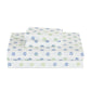3/4-Piece Kids/Teens Blue Green White Soccer Football Printed Microfiber Sheet Set