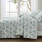 2/3-Piece Printed Lightweight Reversible Stone Washed Cotton Quilt Set