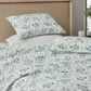 2/3-Piece Printed Lightweight Reversible Stone Washed Cotton Quilt Set