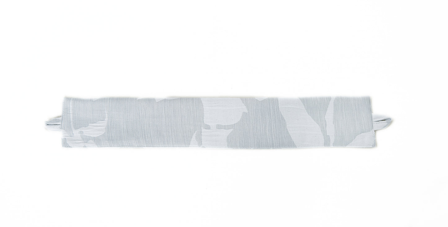 Heather 4-Piece Soft Floral Jacquard Textured light filtering Window Curtain Set