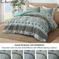 2/3-Piece Printed Pre-Washed Microfiber Lightweight Comforter Set