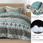 2/3-Piece Printed Pre-Washed Microfiber Lightweight Comforter Set