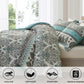 2/3-Piece Printed Pre-Washed Microfiber Lightweight Comforter Set