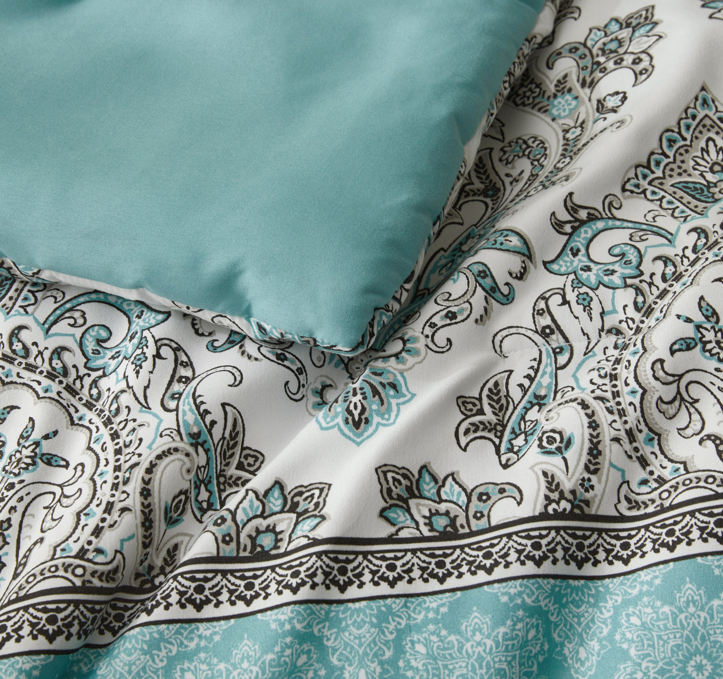 2/3-Piece Printed Pre-Washed Microfiber Lightweight Comforter Set