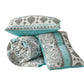2/3-Piece Stone-Washed Printed Microfiber Quilt Bedspread Set