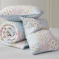 2/3-Piece Printed Lightweight Reversible Stone Washed Cotton Quilt Set
