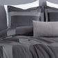 Hudson 4-Piece Modern Luxury Geometric Block Jacquard Comforter Set