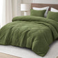 Hugo 3-Piece Jacquard Textured Woven Thin Lightweight Comforter Set