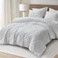 Hugo 3-Piece Jacquard Textured Woven Thin Lightweight Comforter Set