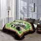 Heavy Thick Single Ply Korean Style Faux Mink Raschel Blanket