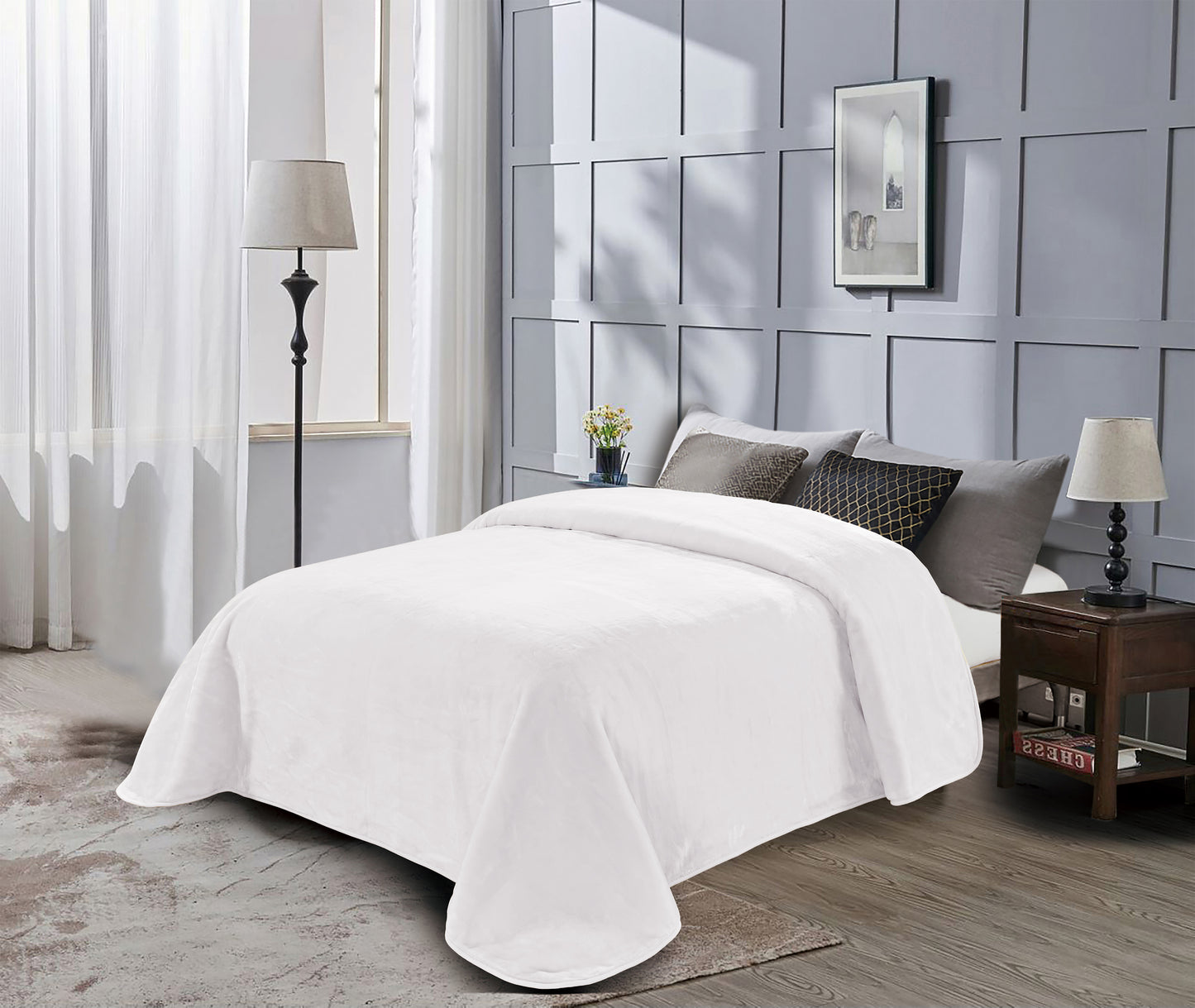 Heavy Thick Single Ply Korean Style Faux Mink Raschel Blanket