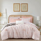 Katrina 6-Piece Floral Jacquard Textured Comforter Bedding Set