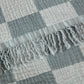 Kendall Checkered Cotton Muslin Throw Knit Woven Gauze Blanket