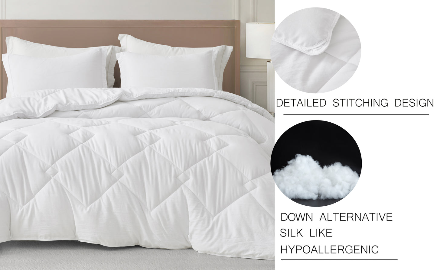 Logan Soft Lightweight Microfiber Comforter Set