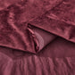 Lux Distressed Velvet Comforter Set with Microfiber Reverse