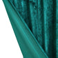 Lux Velvet Curtain Set Rod Pocket Drapes