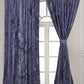 Lux Velvet Curtain Set Rod Pocket Drapes