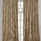 Lux Velvet Curtain Set Rod Pocket Drapes