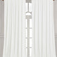 Lux Velvet Curtain Set Rod Pocket Drapes