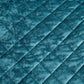 Lux Diamond Stitched Distressed Velvet Quilt Set