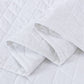 Madrid 3-Piece Herringbone Stitch Cotton Quilt Set