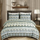 Lodge Inspired Printed Microfiber Comforter Set