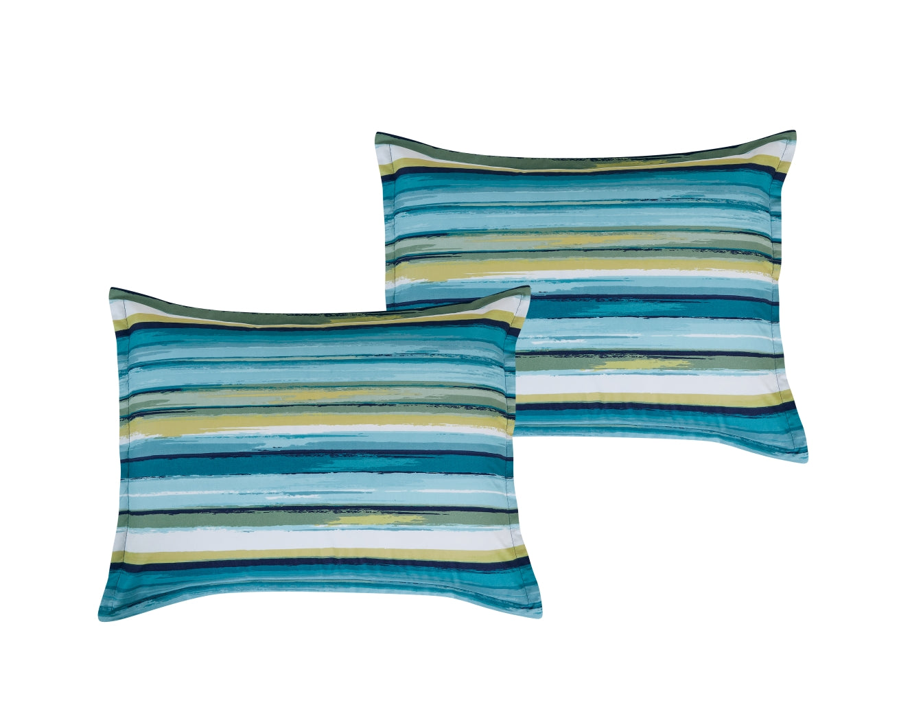 2/3-Piece Plaid Striped Printed Microfiber Comforter for All Season