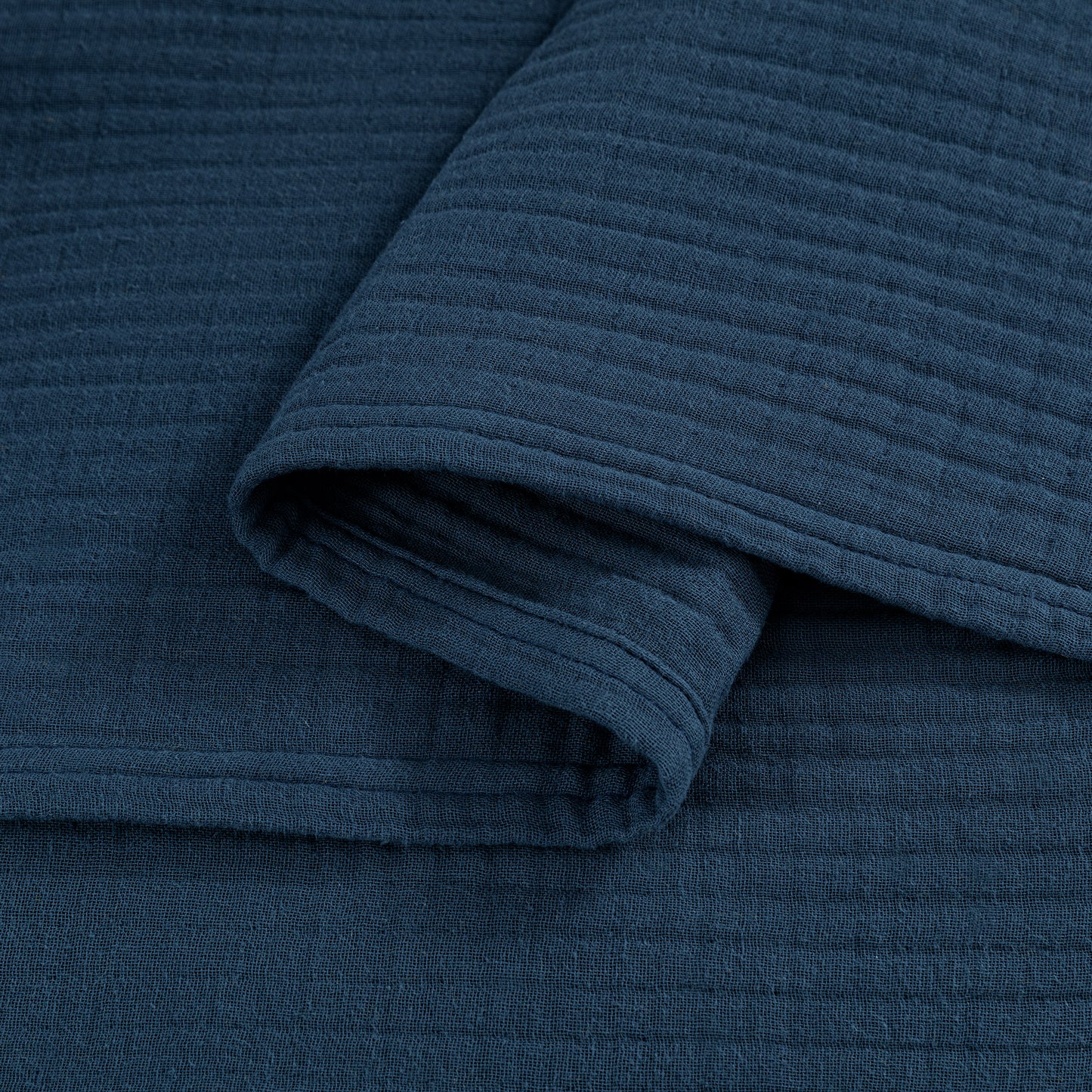 100% Cotton 4 Layer Soft Muslin Blanket, Lightweight Breathable Pre-Washed Throw for All Season