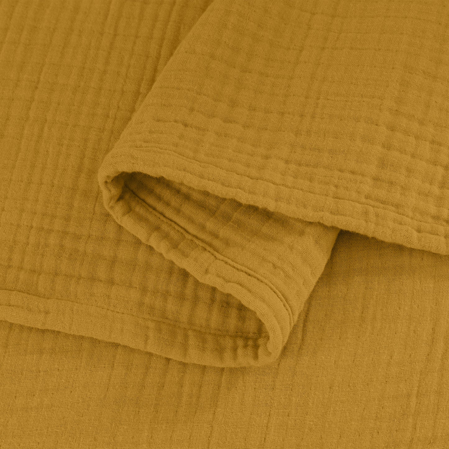 100% Cotton 4 Layer Soft Muslin Blanket, Lightweight Breathable Pre-Washed Throw for All Season