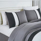 Napa 7-piece Luxury Leaves Scroll Embroidery Bedding Comforter Set
