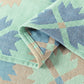 Geometric Jacquard Woven Four-Layer Cotton Blanket