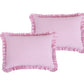 Nora 3-Piece Ruffled Edge Trim Microfiber Comforter Set