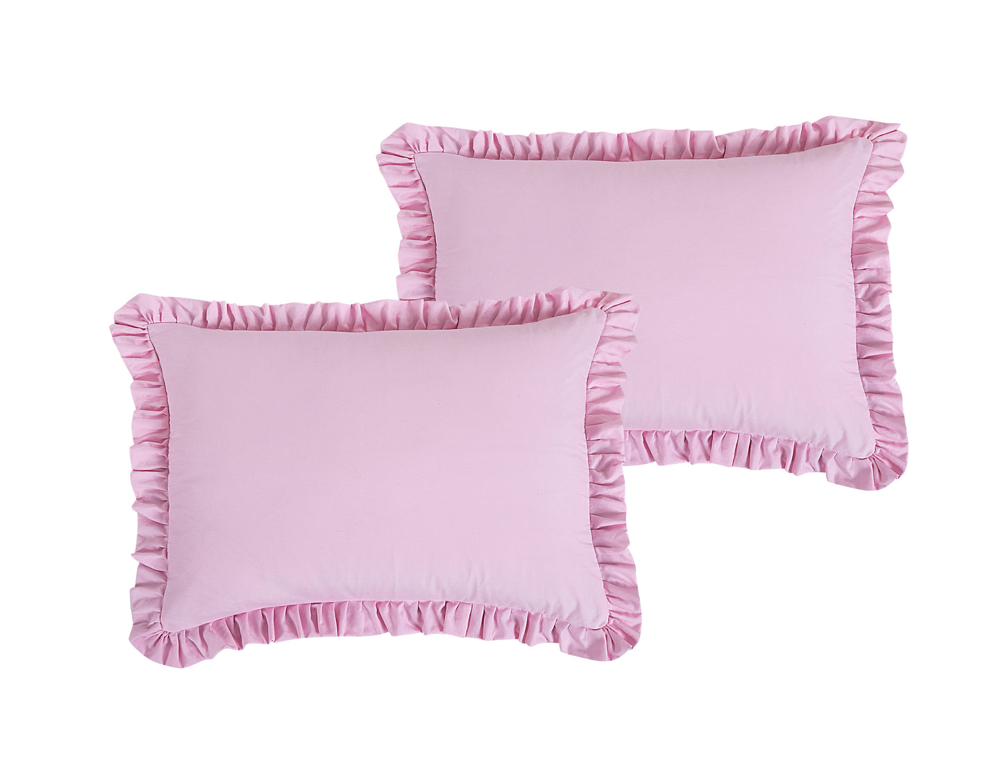 Nora 3-Piece Ruffled Edge Trim Microfiber Comforter Set