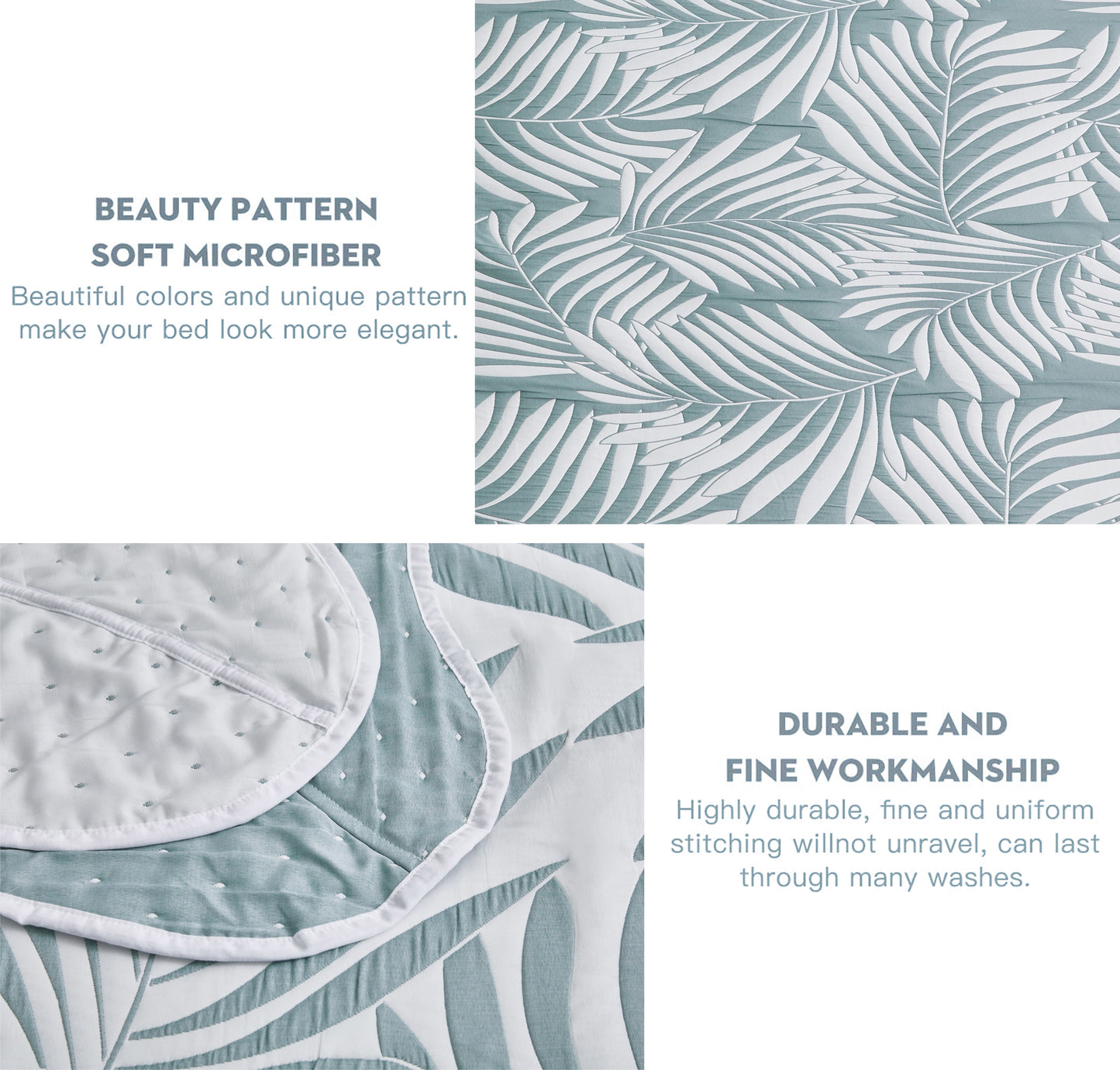 5-Piece Oversized Jacquard Matelasse Damask Pattern Lightweight Reversible Coverlet Set Textured Dot Border