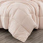 Peachskin Microfiber Down Alternative Comforter Set