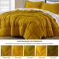 Peachskin Microfiber Down Alternative Comforter Set