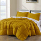 Peachskin Microfiber Down Alternative Comforter Set