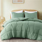 Peachskin Microfiber Down Alternative Comforter Set