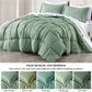 Peachskin Microfiber Down Alternative Comforter Set
