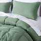 Peachskin Microfiber Down Alternative Comforter Set