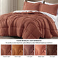 Peachskin Microfiber Down Alternative Comforter Set